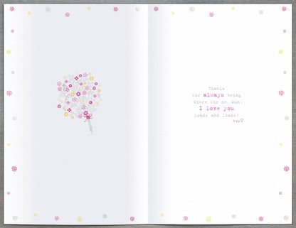 Boofle Lovely Mum With Love Mother's Day Greeting Card