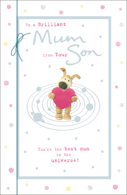 Boofle Brilliant Mum From Son Mother's Day Greeting Card