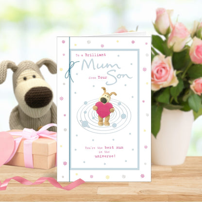 Boofle Brilliant Mum From Son Mother's Day Greeting Card