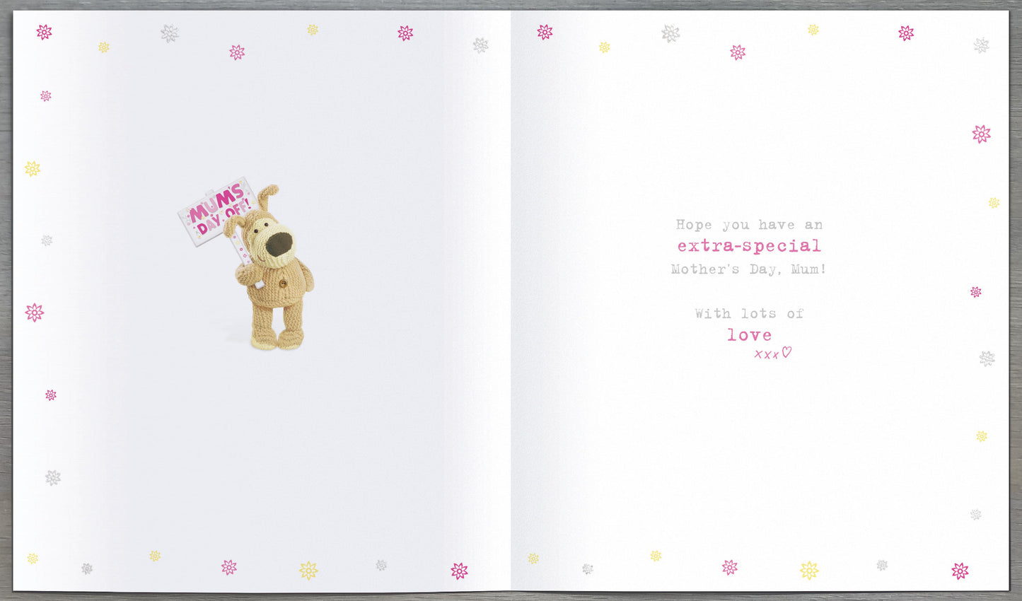 Boofle Mum's Day Off Mother's Day Greeting Card