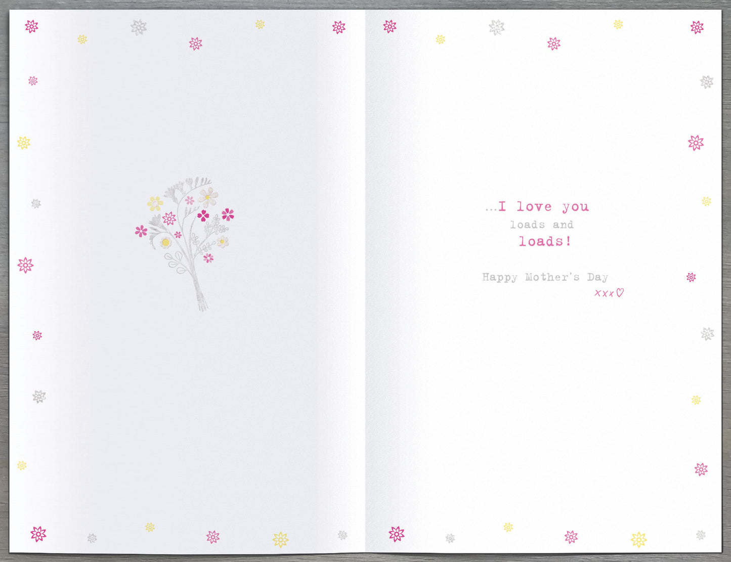 Boofle Mum Huge Thank You Mother's Day Greeting Card