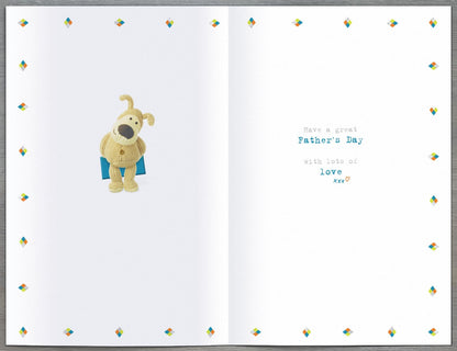 Boofle Thanks Dad For Being You Father's Day Card