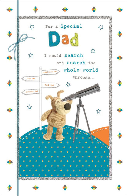Boofle For A Special Dad Brilliant Dad Father's Day Card