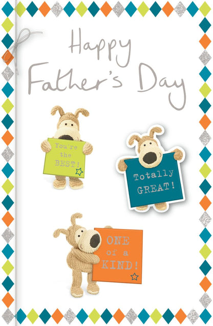 Boofle Your The Best One Of A Kind Happy Father's Day Card