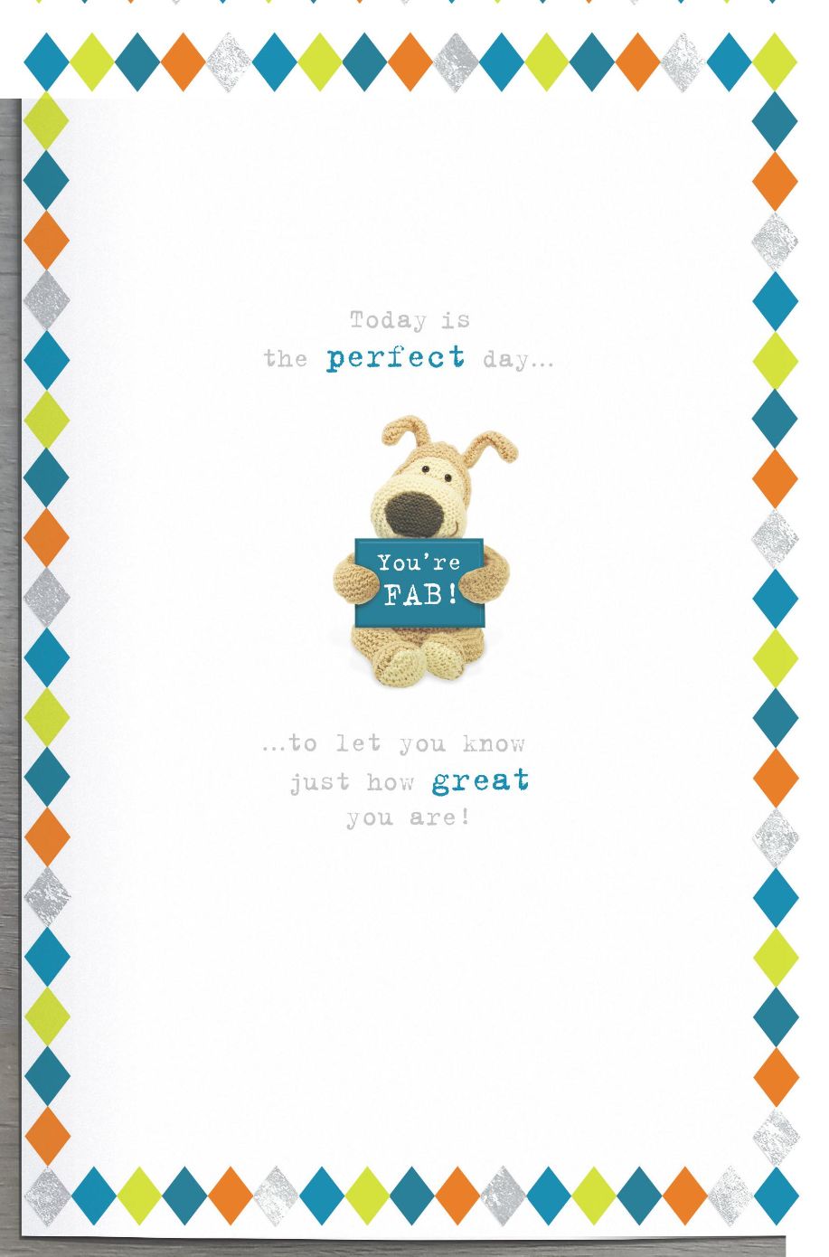 Boofle Your The Best One Of A Kind Happy Father's Day Card