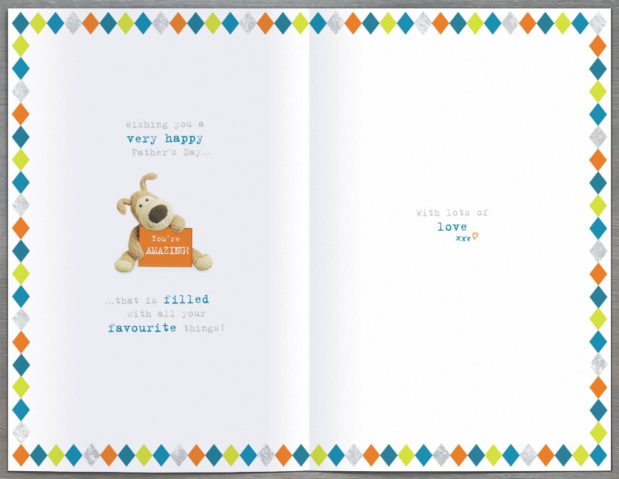 Boofle Your The Best One Of A Kind Happy Father's Day Card