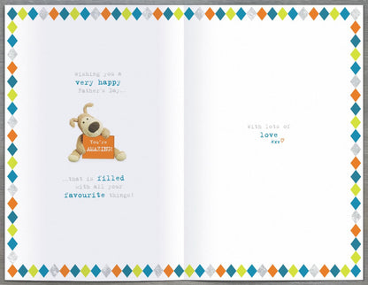 Boofle Your The Best One Of A Kind Happy Father's Day Card