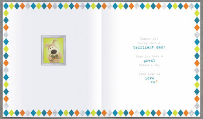 Boofle Dad Your The Top Dog! Thanks Father's Day Card