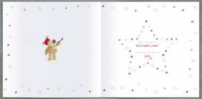 Boofle Wishing You A Very Happy New Year Christmas Greeting Card