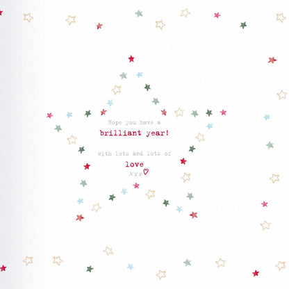 Boofle Wishing You A Very Happy New Year Christmas Greeting Card