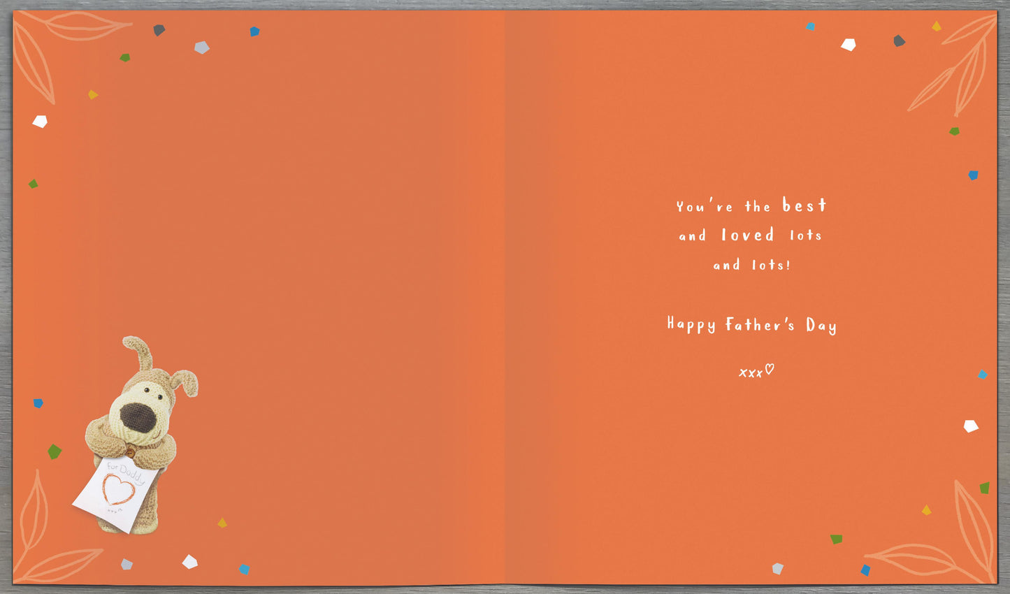 Boofle Brilliant Daddy Daddy's Doodle Delight! Cute Father's Day Greeting Card