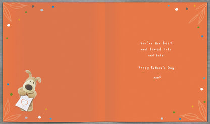 Boofle Brilliant Daddy Daddy's Doodle Delight! Cute Father's Day Greeting Card