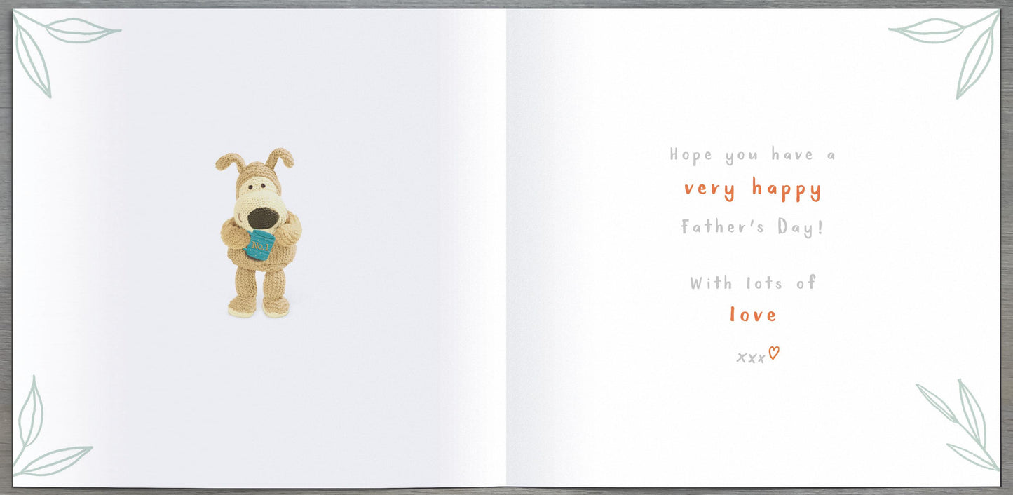 Boofle Very Special Grandad Boofle's Chillaxin'! Cute Father's Day Greeting Card