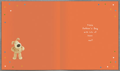 Boofle Extra Brilliant God-Father Cute Father's Day Greeting Card