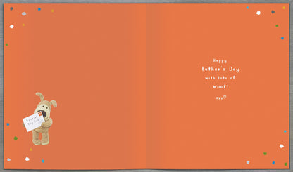 Boofle From The Dog Super Pawsome! Cute Father's Day Greeting Card