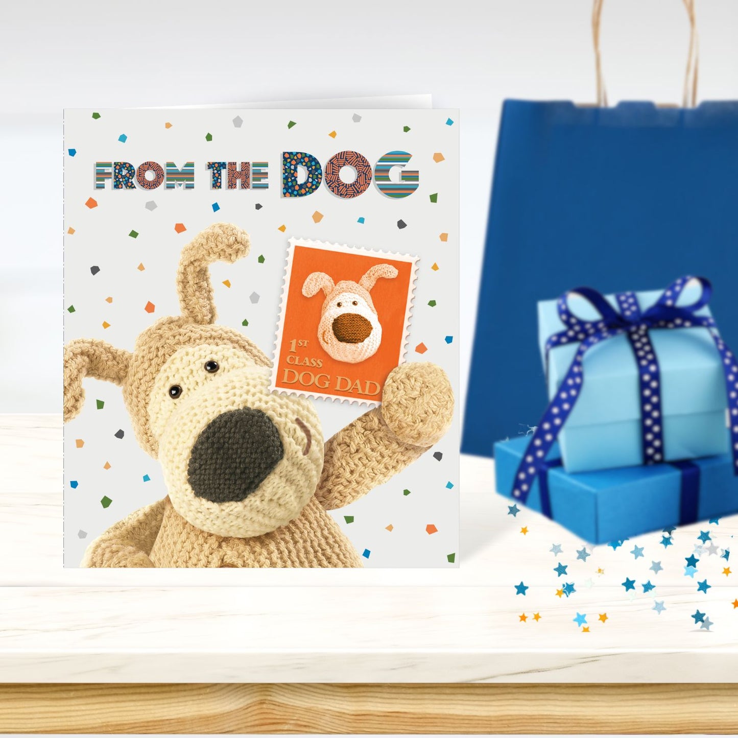 Boofle From The Dog Super Pawsome! Cute Father's Day Greeting Card