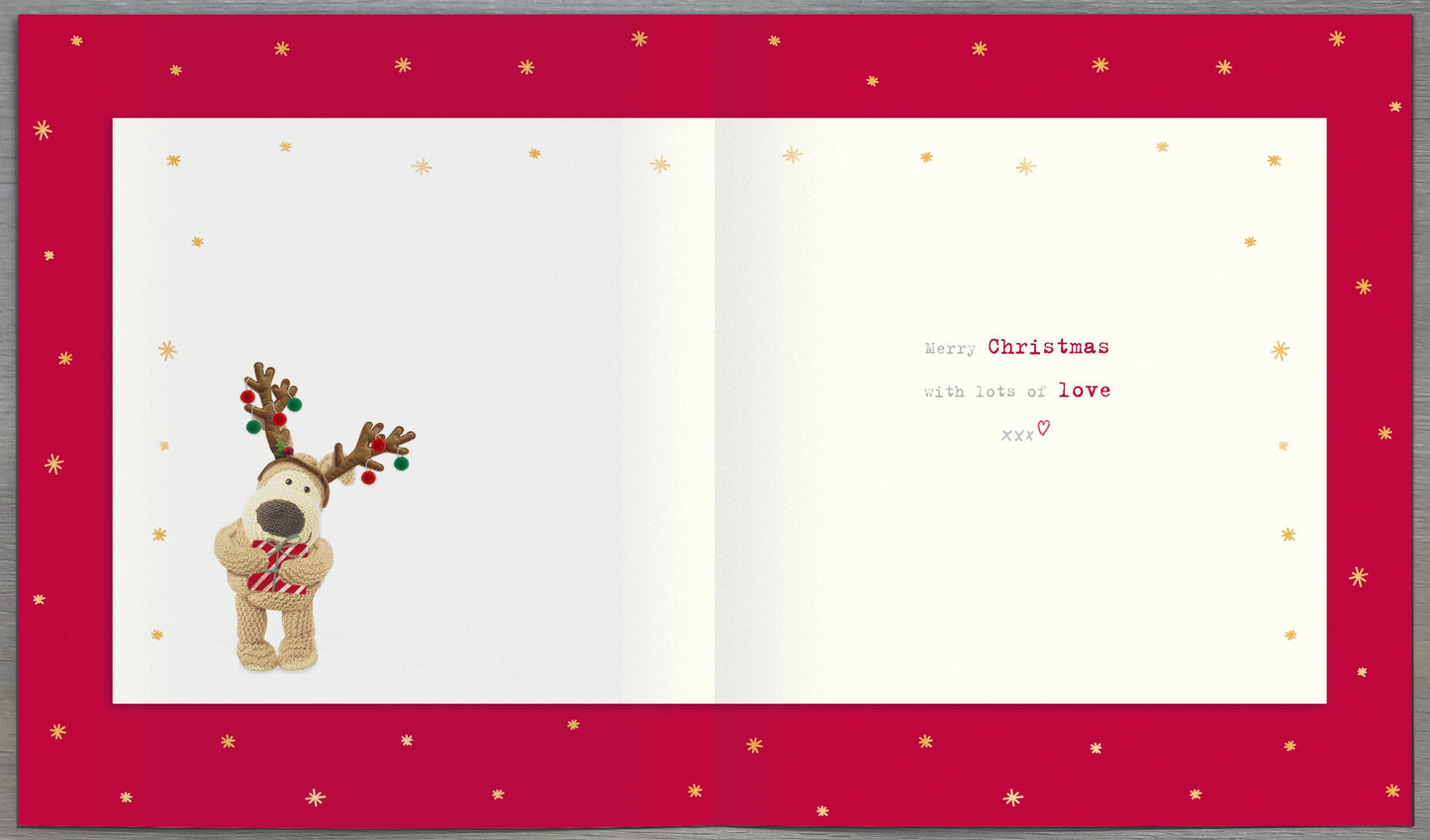 Boofle Brilliant Cousin Adorable Cute Reindeer Christmas Greeting Card