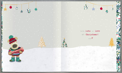 Boofle From The Dog Lots Of Woof Cute Christmas Greeting Card