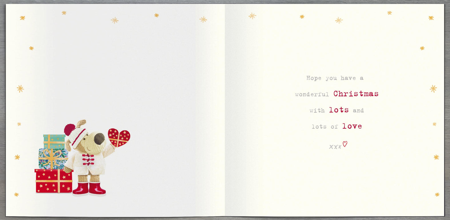 Boofle To My Amazing Girlfriend Adorable Cute Christmas Greeting Card