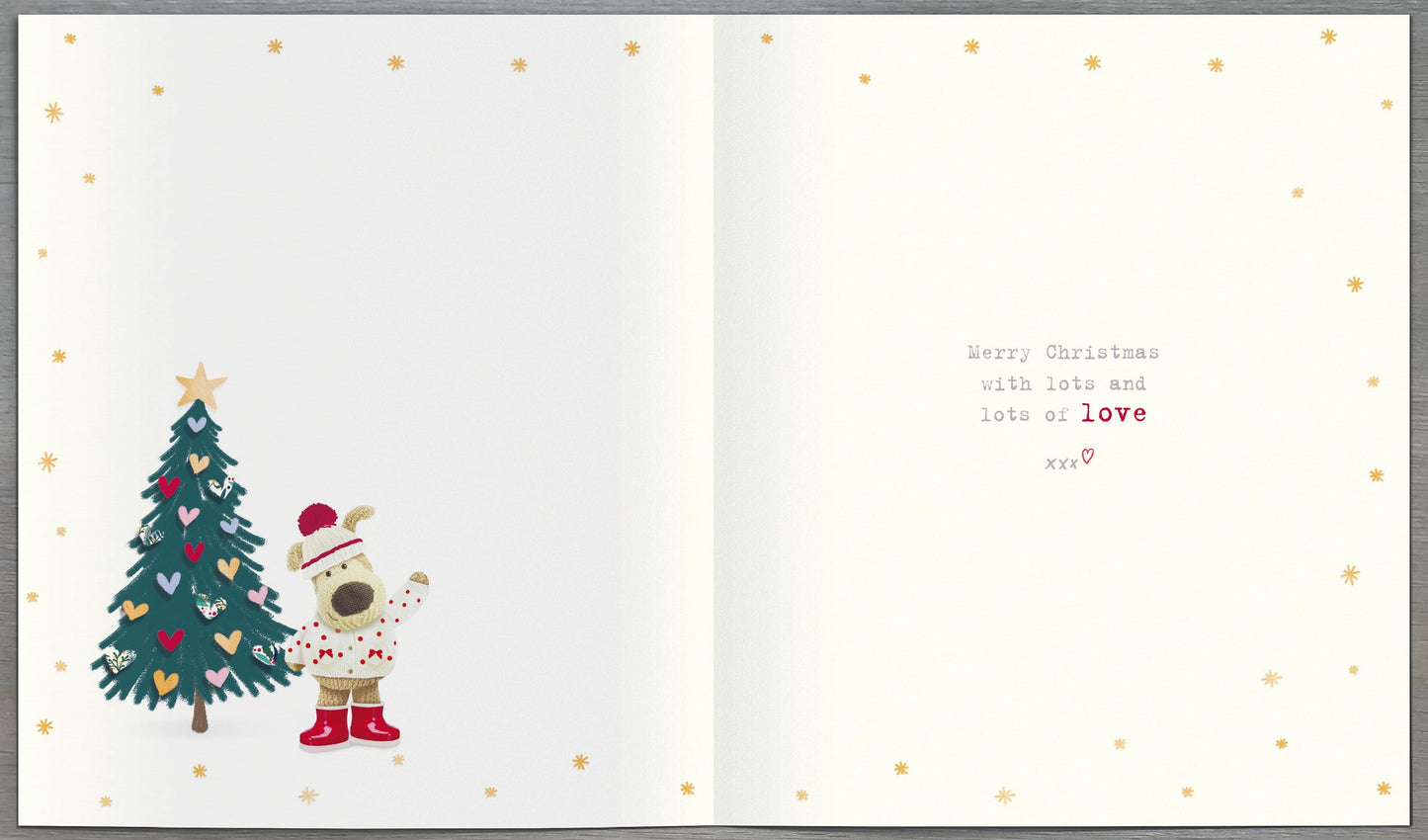 Boofle Very Special Granddaughter Just For You Cute Christmas Greeting Card