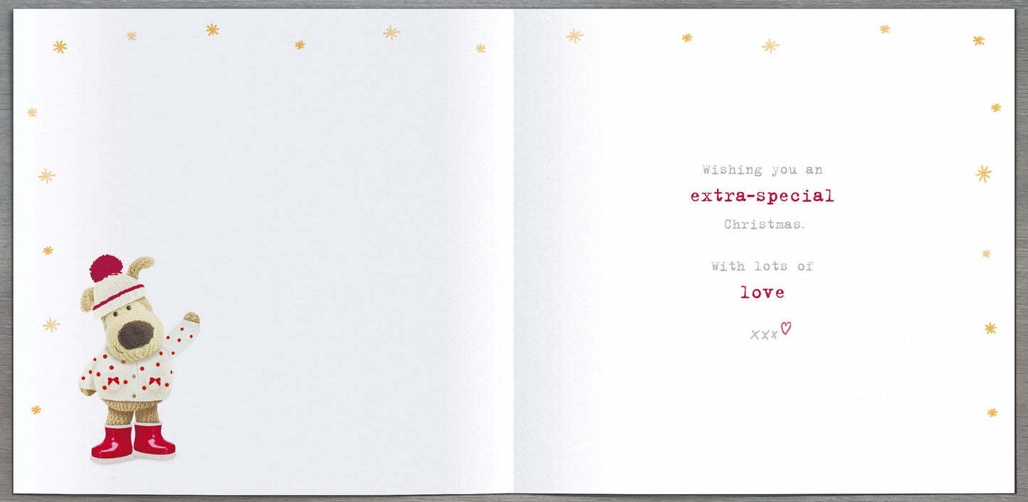 Boofle Just For You Nan Merry Christmas Cute Christmas Greeting Card