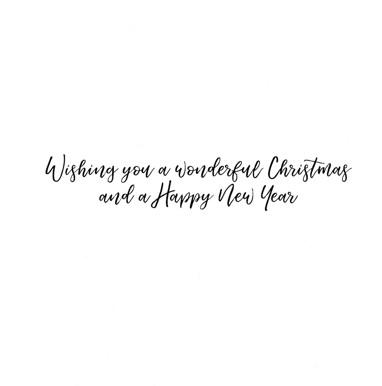 Box of 5 Robin Hand-Finished Christmas Cards