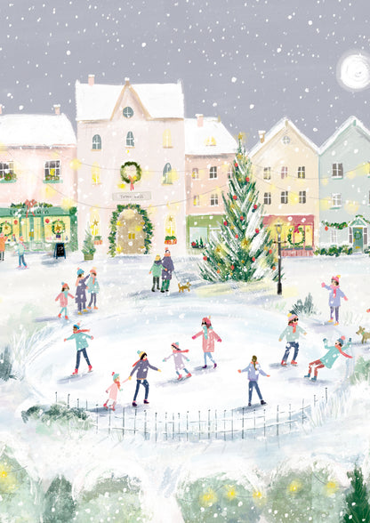 Box Of 20 Fairdeal Artsy Christmas Magic Charity Christmas Cards In 4 Designs