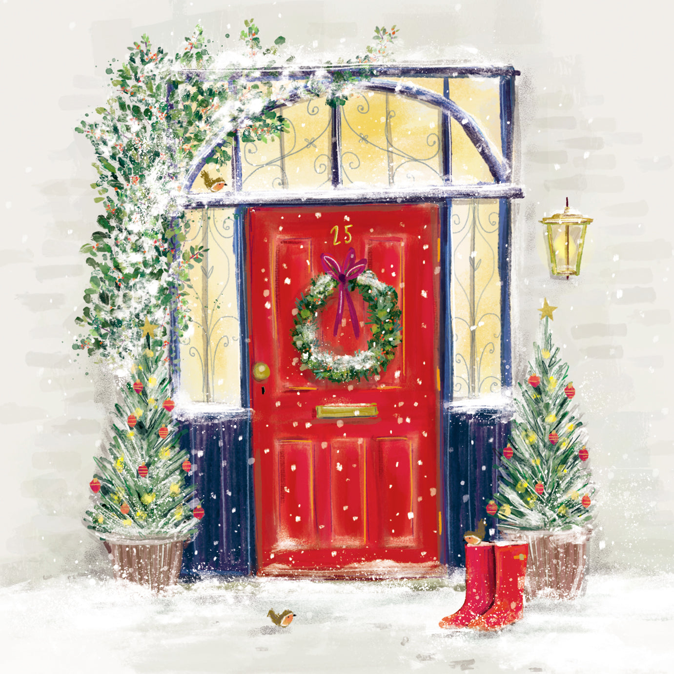 Box Of 20 Fairdeal Artsy Christmas Magic Charity Christmas Cards In 4 Designs