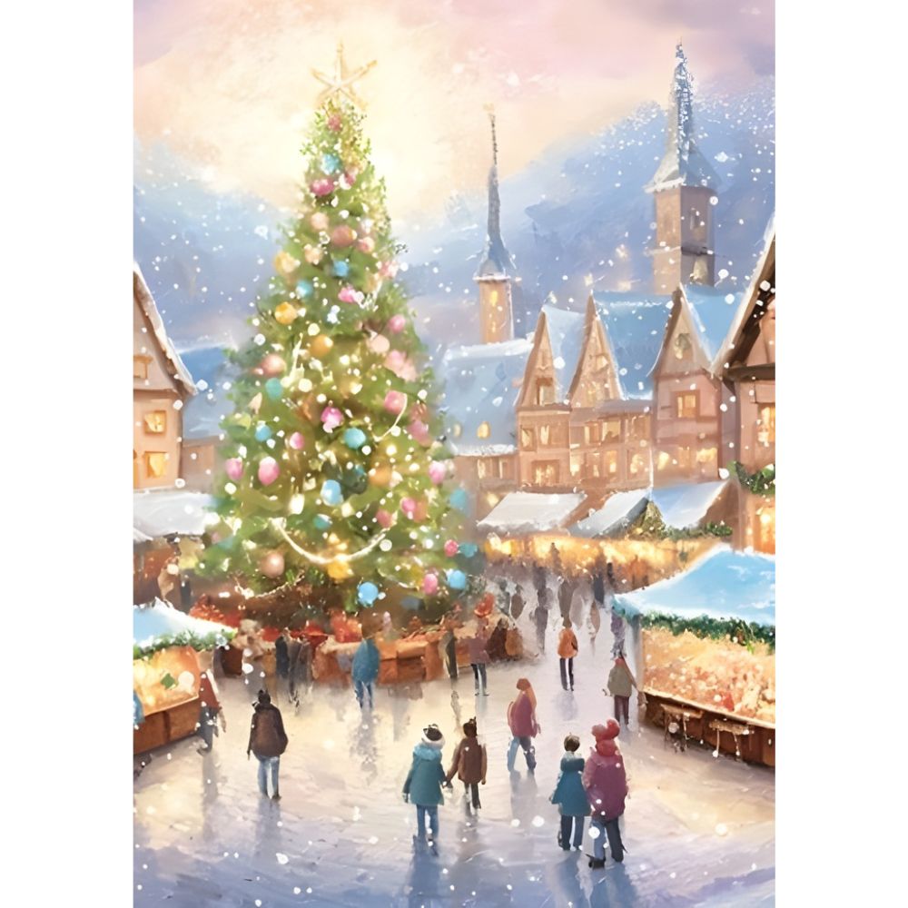 Fairdeal Box of 20 Village Charity Christmas Cards Supporting Multiple Charities
