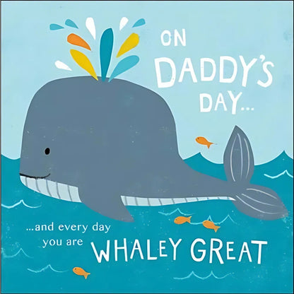 Cute On Daddy's Day Happy Father's Day Greeting Card