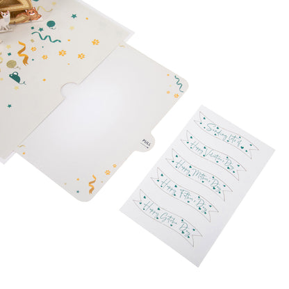 Battersea Cats Sending Love Pop Up Greeting Card
