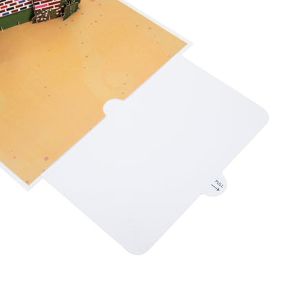 Show Jumping Horse Pop Up Greeting Card