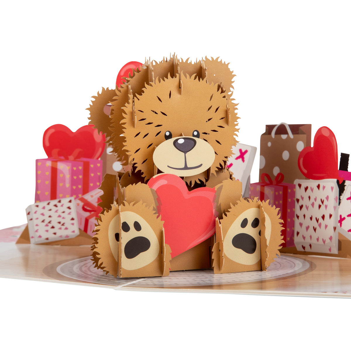 Love Bear Pop Up Greeting Card