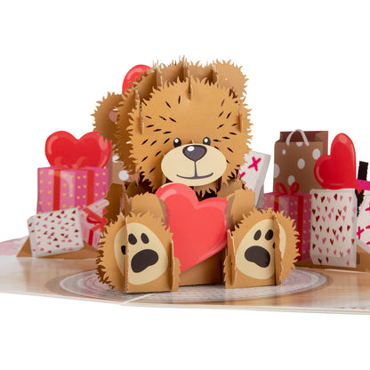 Love Bear Pop Up Greeting Card