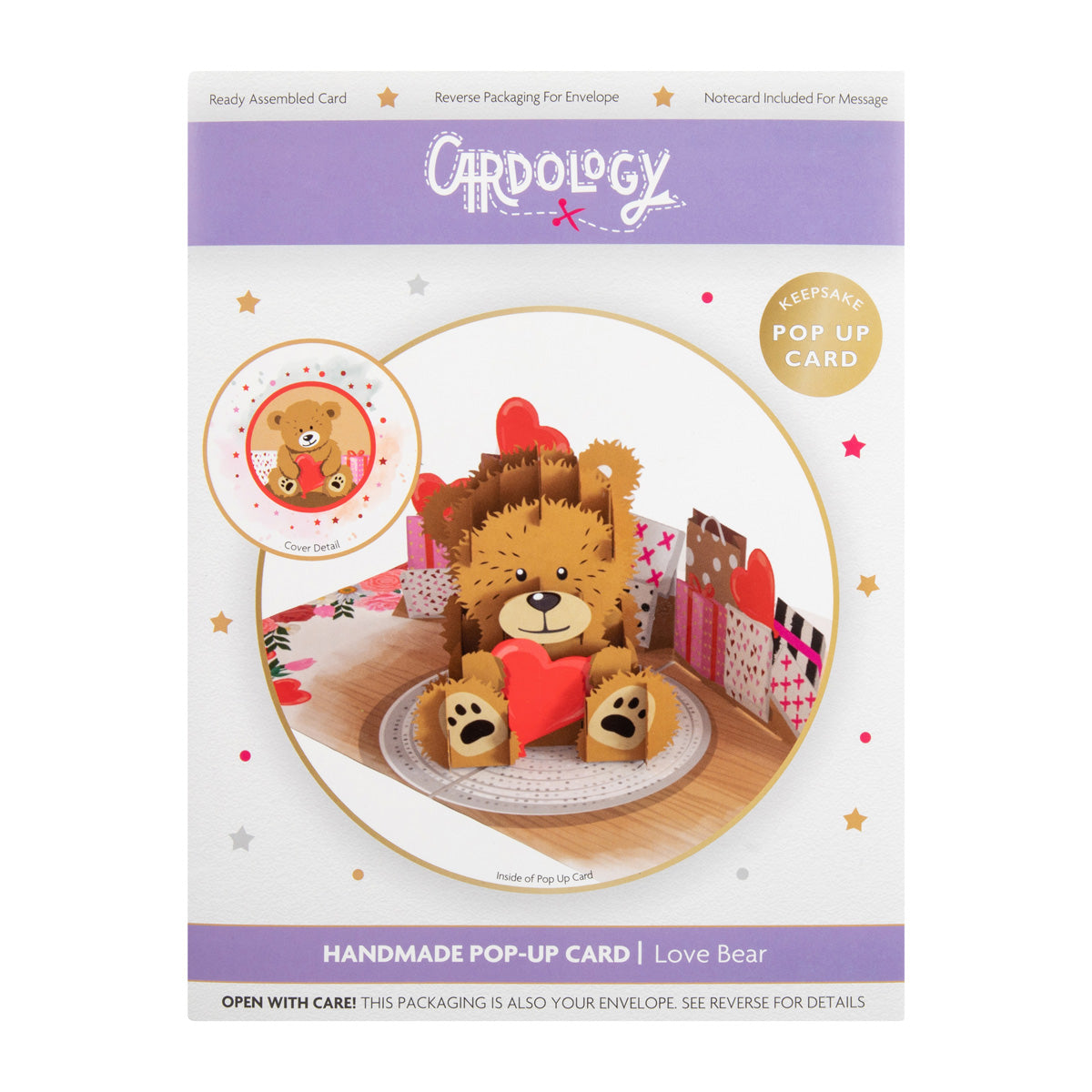 Love Bear Pop Up Greeting Card