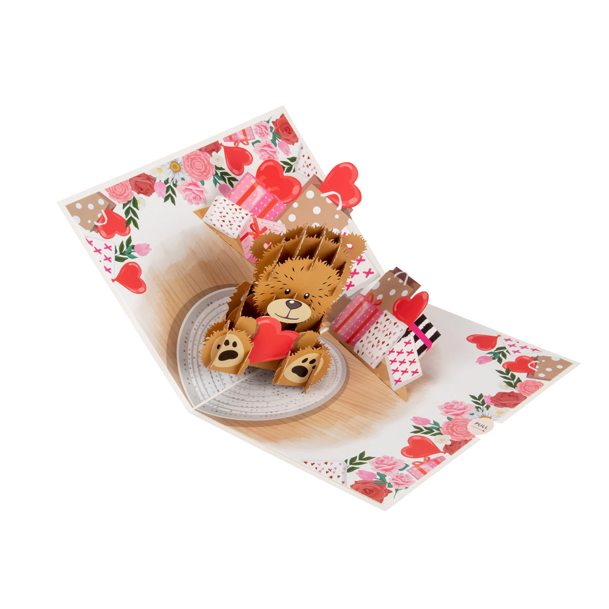 Love Bear Pop Up Greeting Card