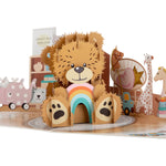 Baby Bear New Baby Pop Up Greeting Card