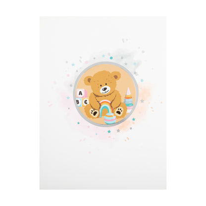 Baby Bear New Baby Pop Up Greeting Card