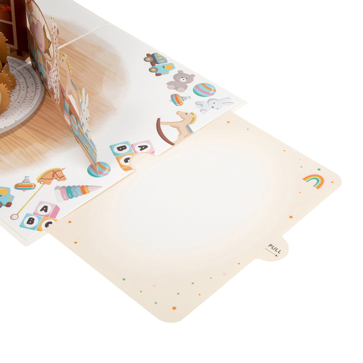 Baby Bear New Baby Pop Up Greeting Card