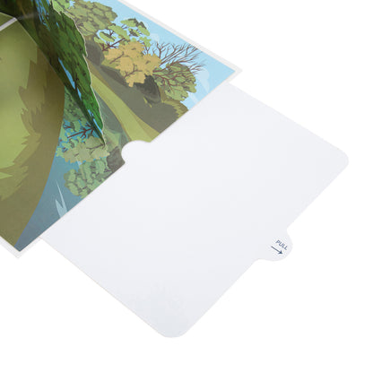 German Shepherd Dog Pop Up Greeting Card