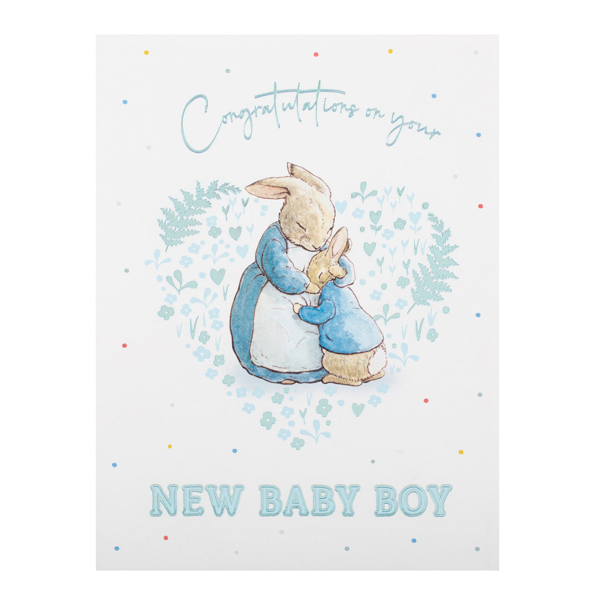 Peter Rabbit New Baby Boy Pop Up Greeting Card