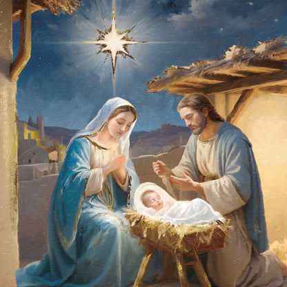 Medici Box of 12 Christmas Cards Nativity Themed Luxury Xmas Cards In 3 Designs