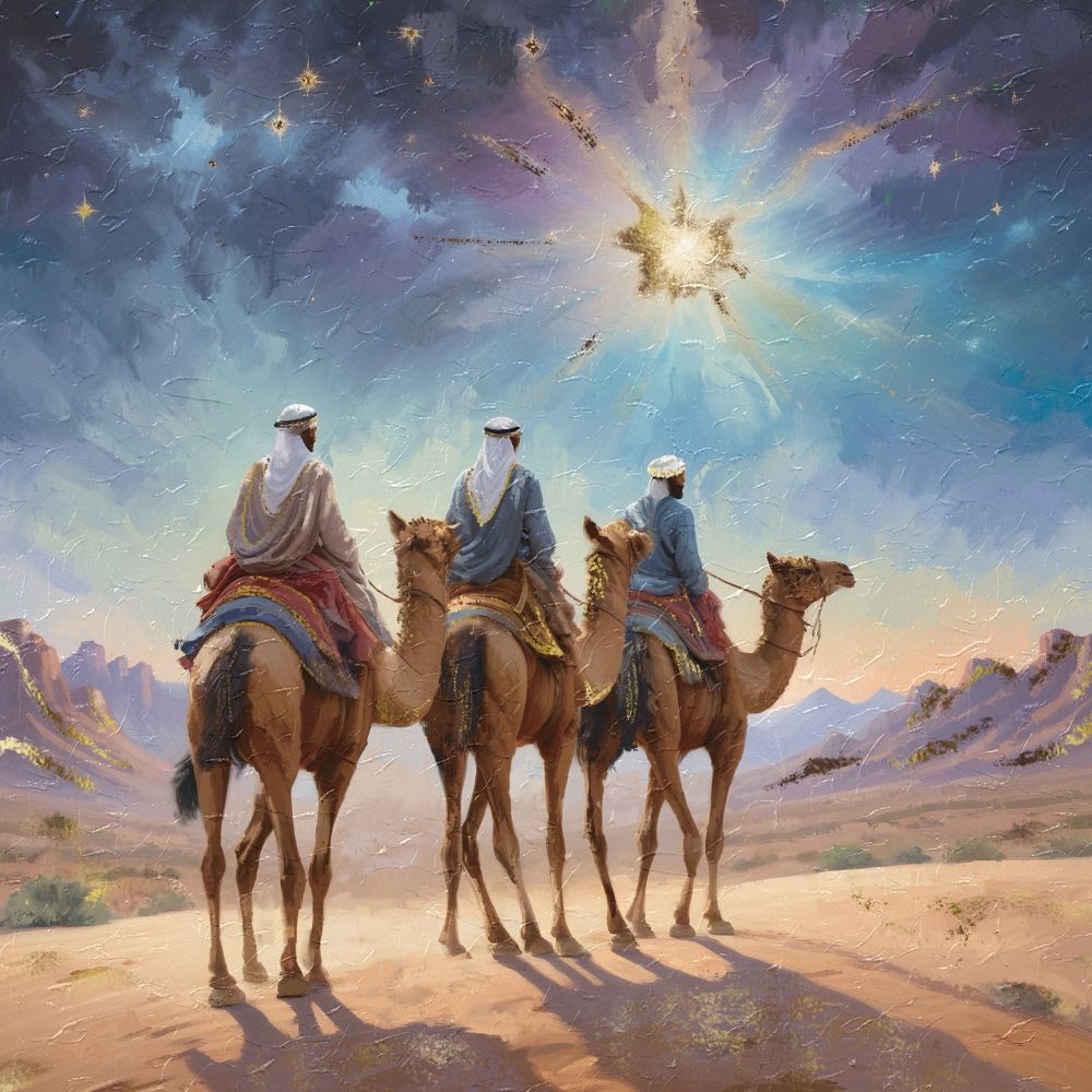 Medici Box of 12 Christmas Cards Nativity Themed Luxury Xmas Cards In 3 Designs