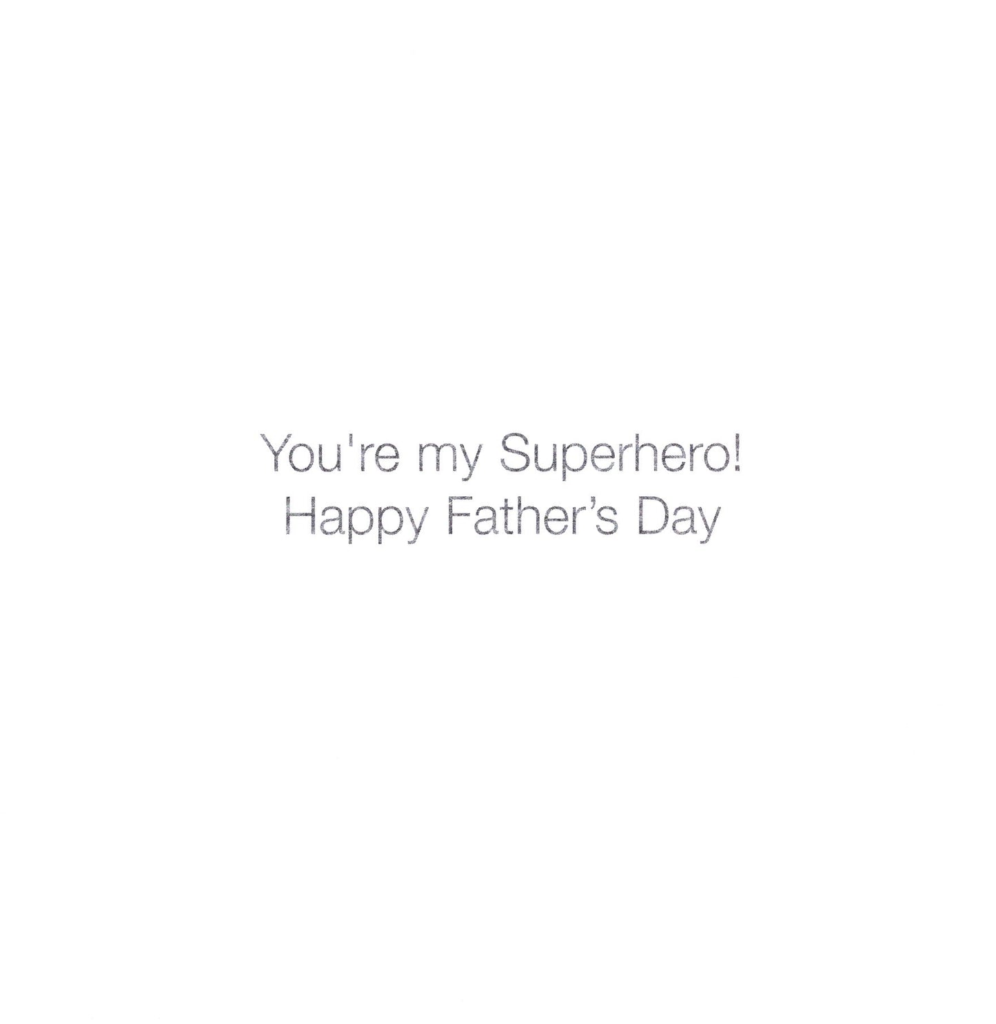 Superdad Father's Day Greeting Card