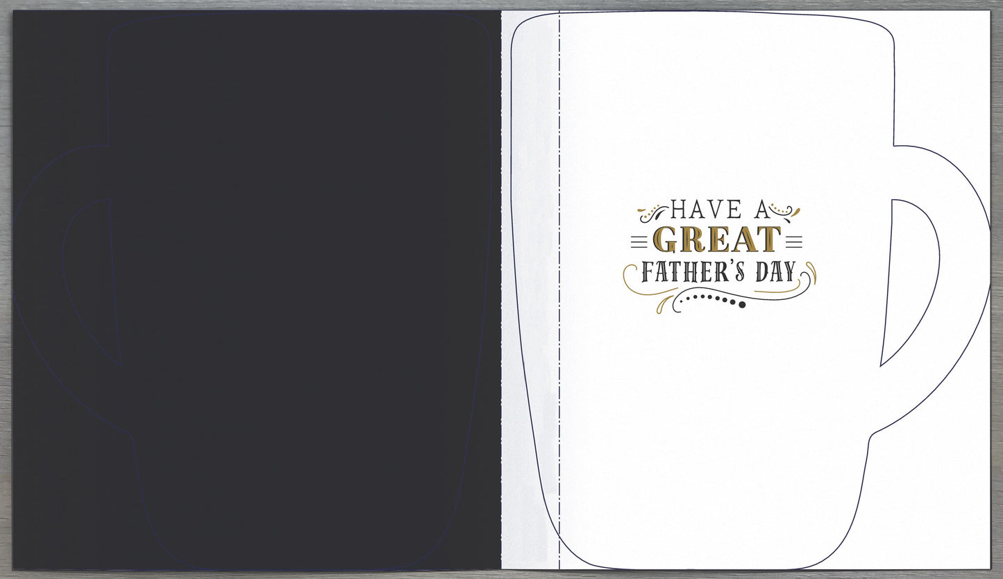 From Your Son Dad Pint Glass Funny Father's Day Card Greeting