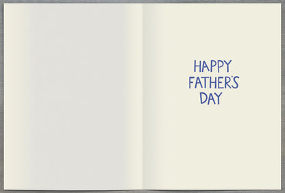 You're The Best Dad Ever Bean! Funny Father's Day Card Greeting