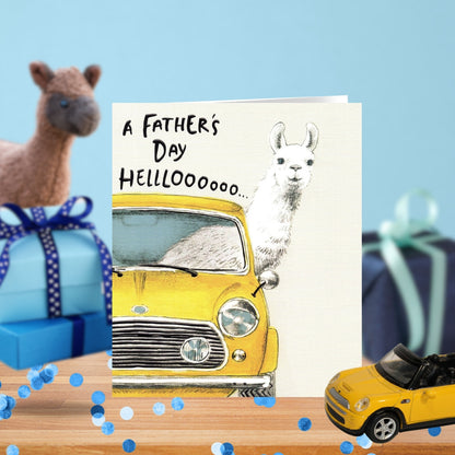 A Father's Day Hellloooooo... Funny Father's Day Card Greeting