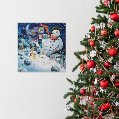 Traditional Picture Advent Calendar Magical Snowman Christmas Countdown Gift