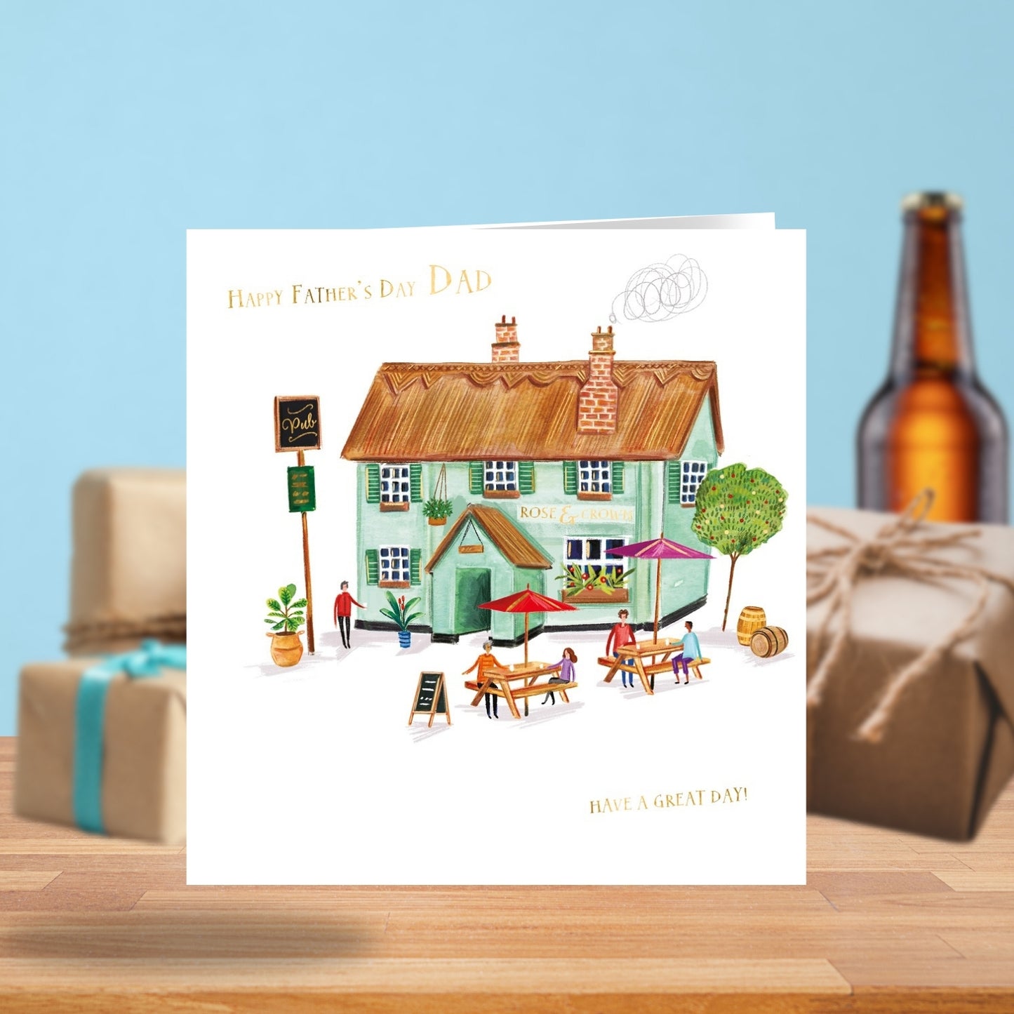 Happy Father's Day The Pub Father's Day Card