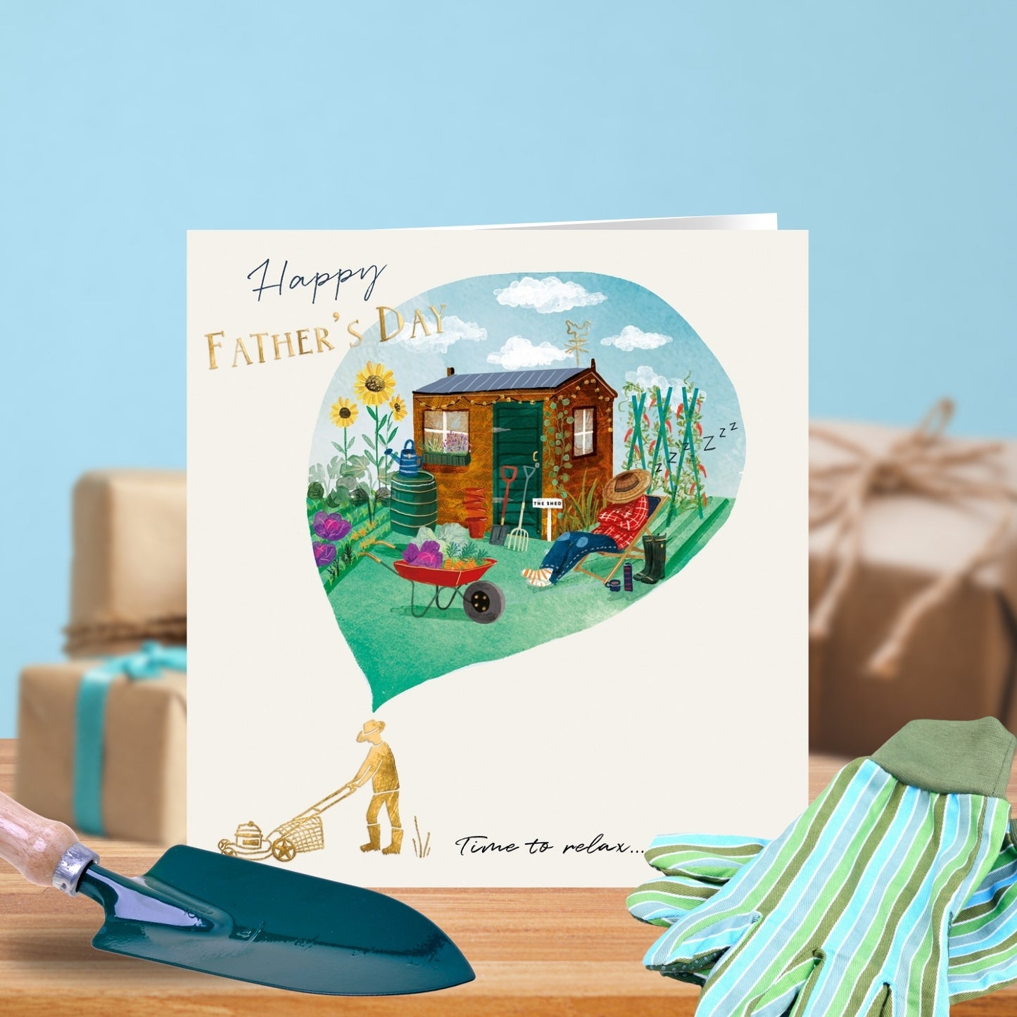 Happy Father's Day Dad's Shed Father's Day Card